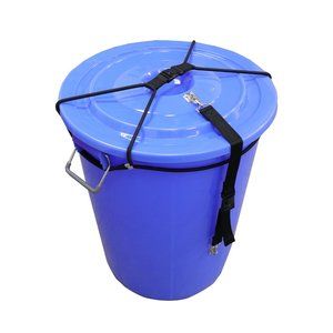 Trash Can Lid Lock for 40 - 60 Gallon Trash Cans - KingCraft